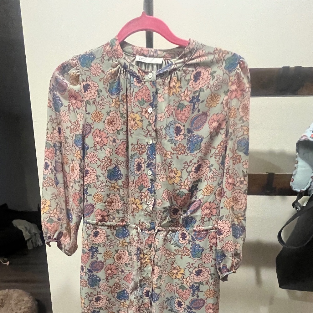 *NEW* DR2 Daniel Rainn Floral Lined Dress